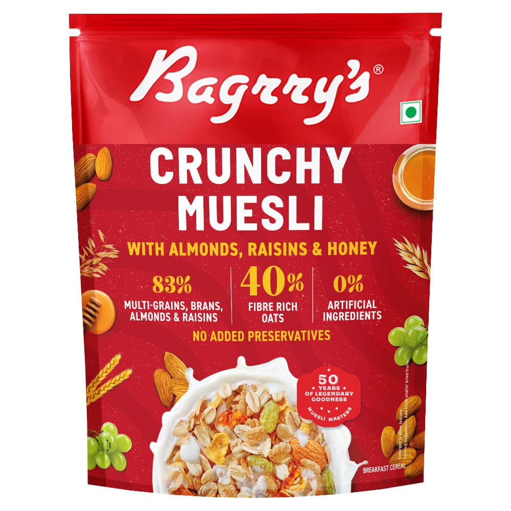 Bagrry's Crunchy Muesli - Almonds, Raisins & Honey