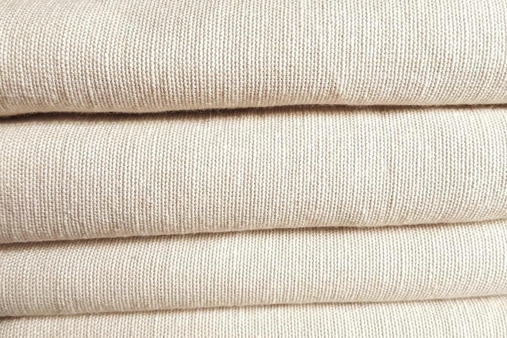 Light linen fabric