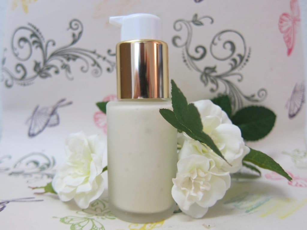 Body lotion being applied to skin