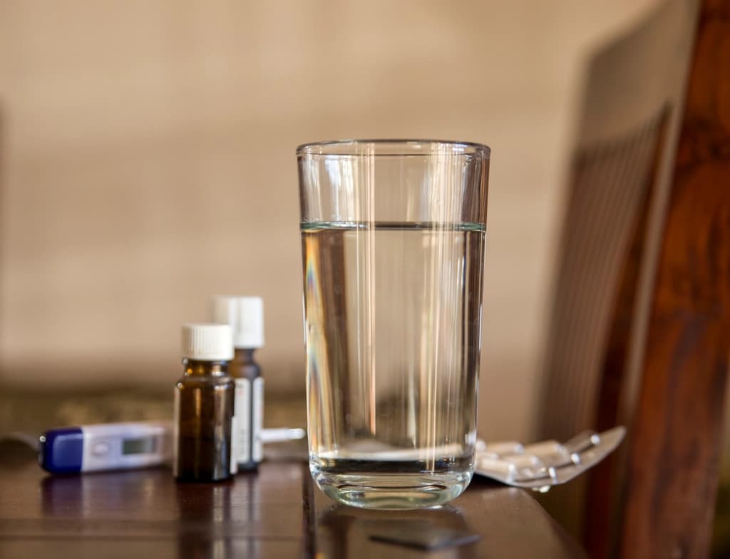 A supplement bottle and its label