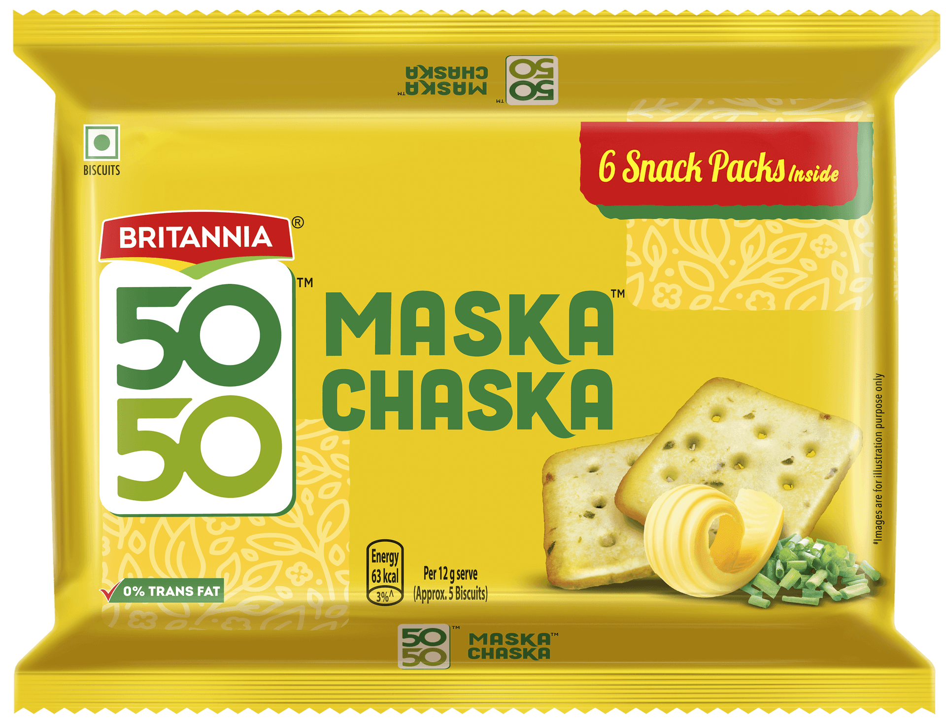 Britannia 50-50 Maska Chaska