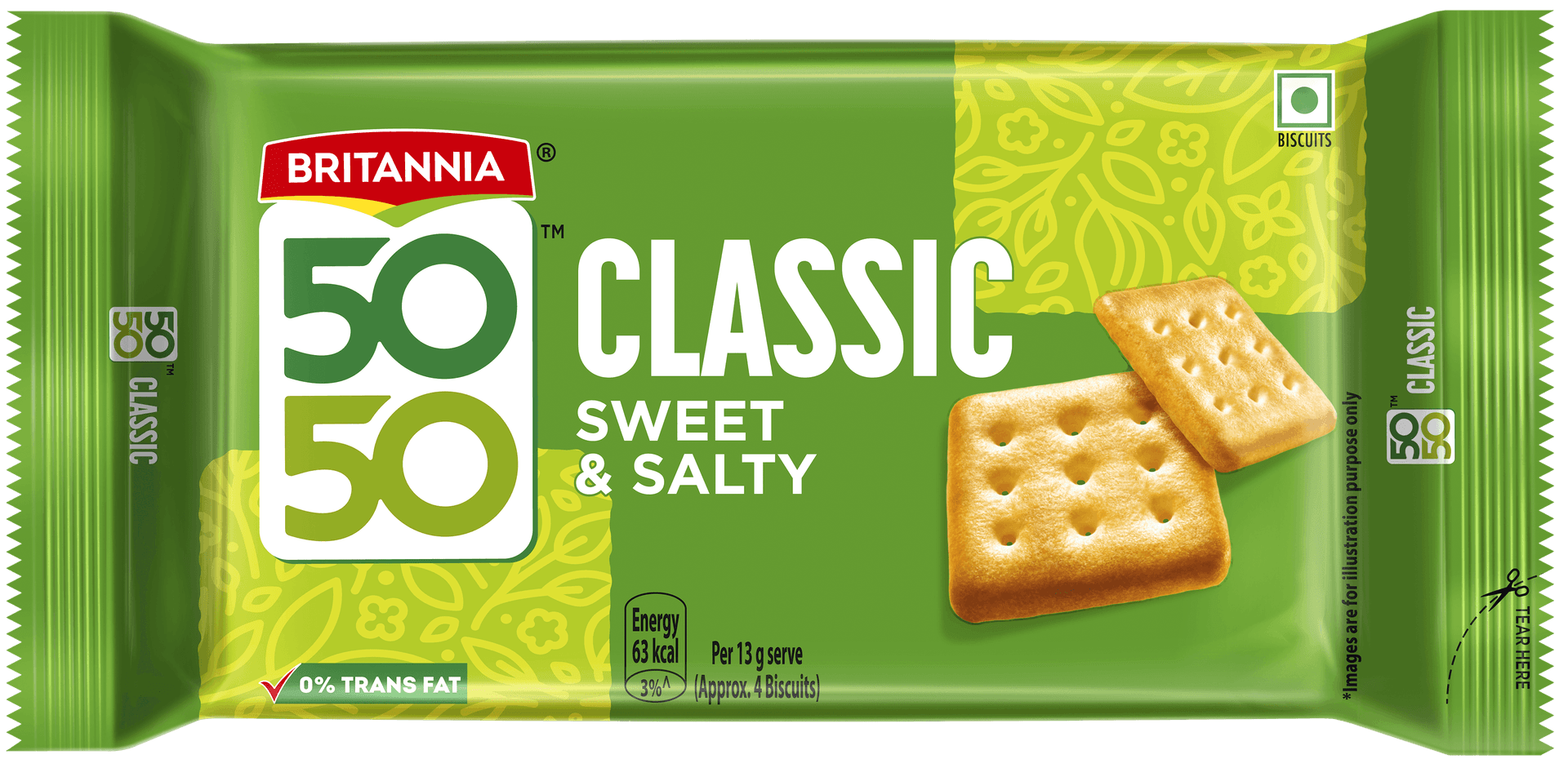 Britannia 50-50 Sweet & Salty