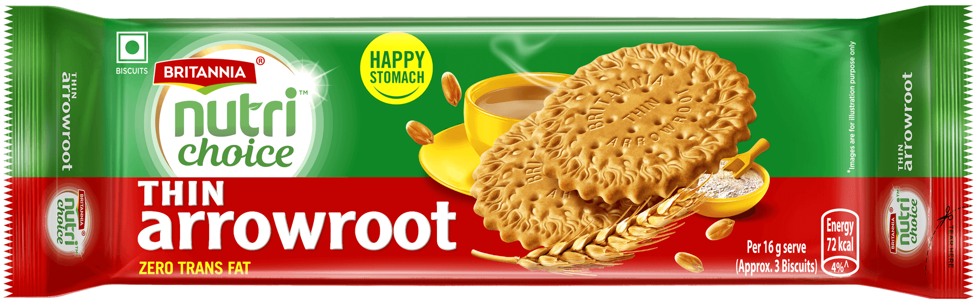 Britannia NutriChoice Thin Arrowroot