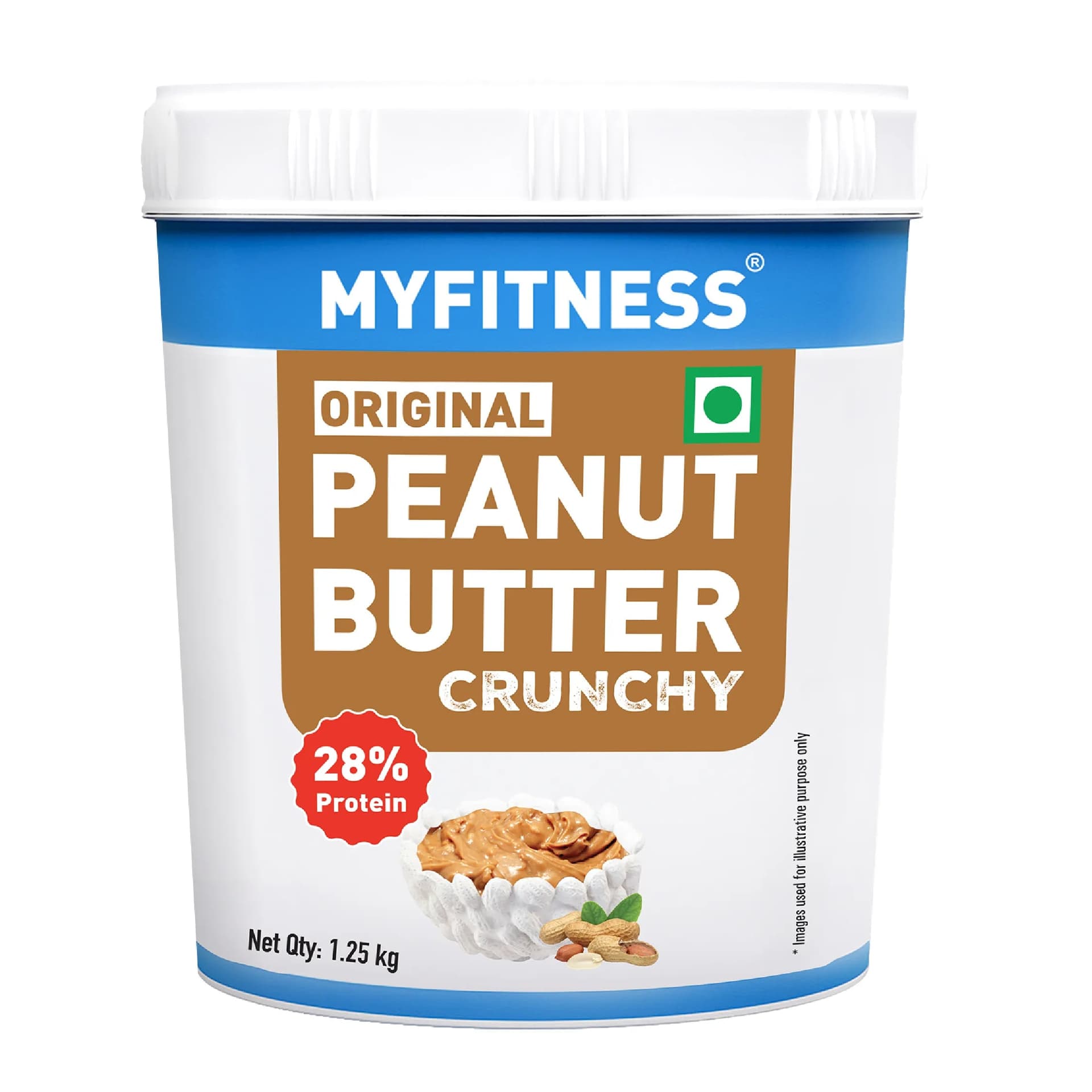 MyFitness Peanut Butter - Original 28% Protein Crunchy